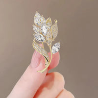Crystal Bloom Brooch Pin