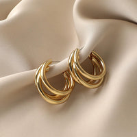 Butterfly Hoop Earrings