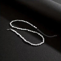 Luna Pearl Choker Necklace