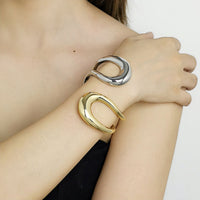 Luna Fusion Dual-Tone Open Cuff