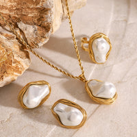 Aurelia Baroque Pearl Jewelry Set