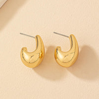 Dome Drop Earrings