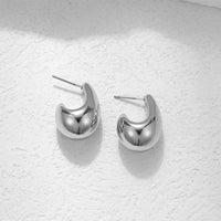 Dome Drop Earrings