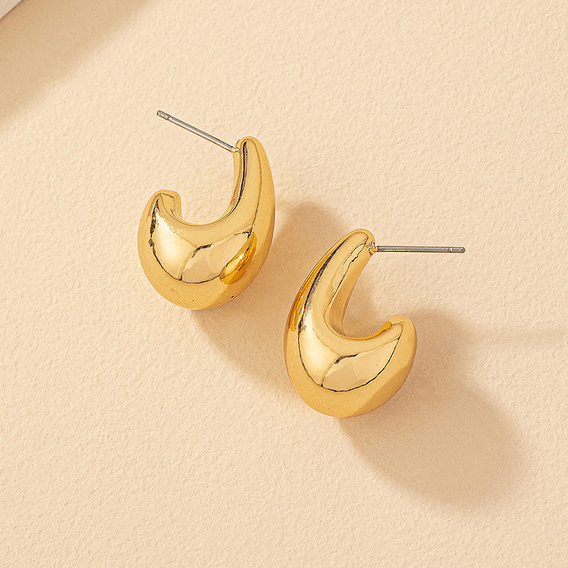 Dome Drop Earrings