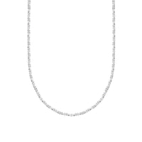 Sparkling Silver Clavicle Choker