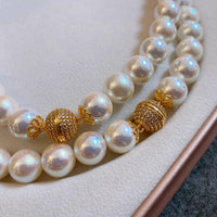 Lustrous Shell Pearl Necklace