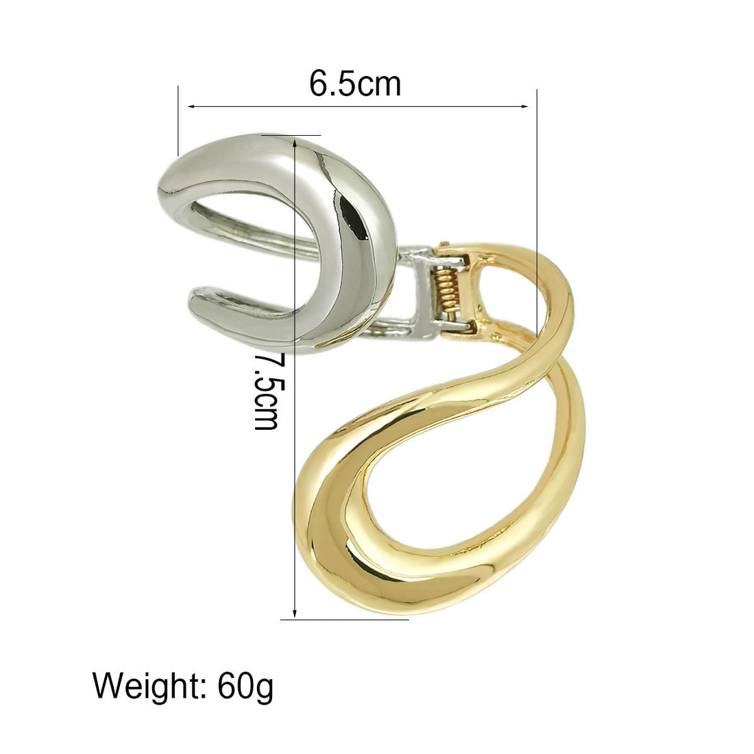 Luna Fusion Dual-Tone Open Cuff