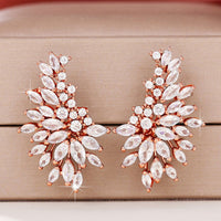 Trio Sparkle Stud Earrings