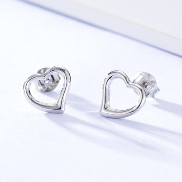 Zeephyr Heart Whisper Studs