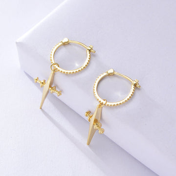 Zeephyr Divine Cross Hoop