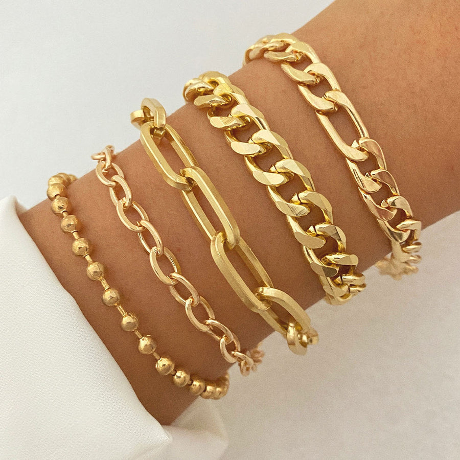 Radiant Stack Bracelet Set