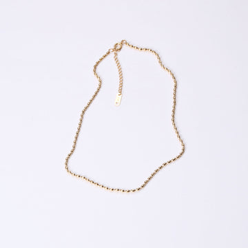 Rice Bead Chain Necklace