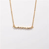 Dainty Zirconia Gold Necklace