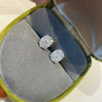 Lustre Oval Zircon Earrings