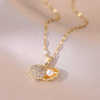 Marina Shell Pearl Necklace