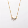 Dainty Zirconia Gold Necklace