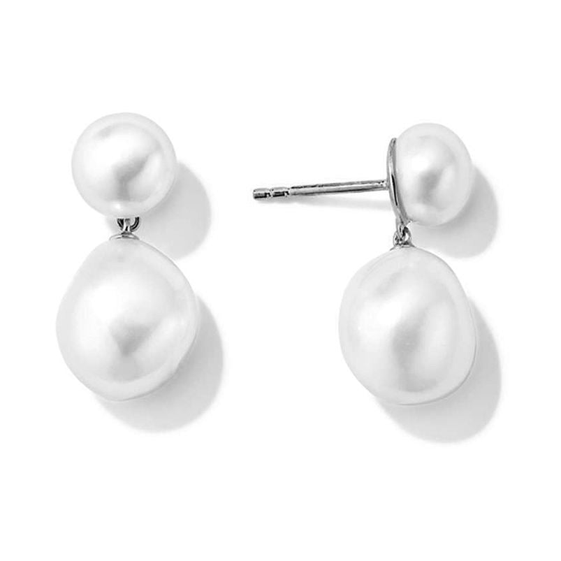 Aurelia Baroque Pearl Drop Earrings