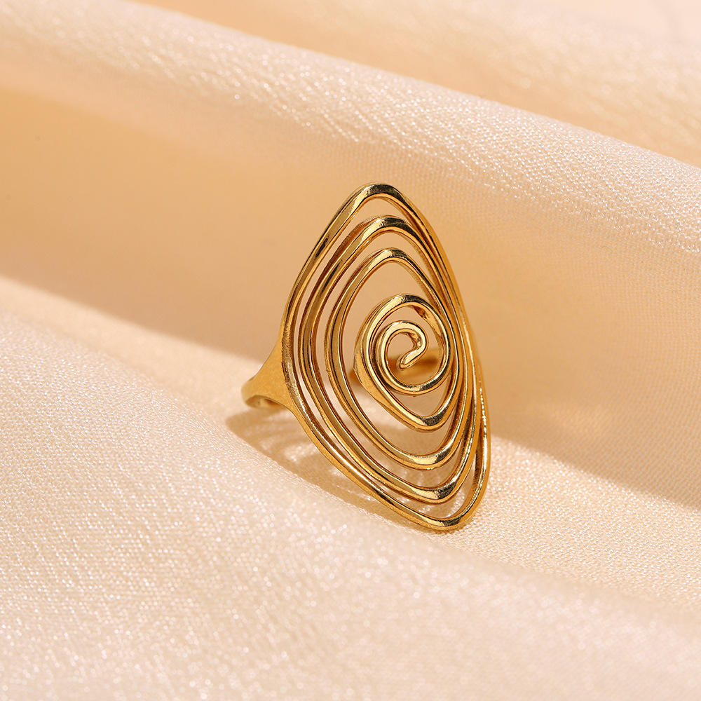 Astra Geometric Line Ring