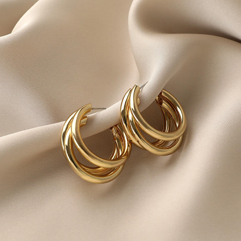 Butterfly Hoop Earrings