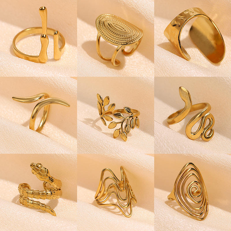 Astra Geometric Line Ring