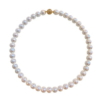 Lustrous Shell Pearl Necklace