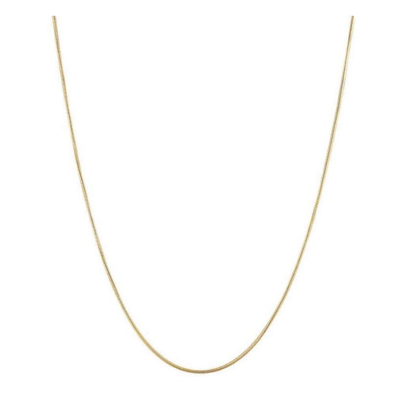 Sleek Dainty Gold Chain Necklace