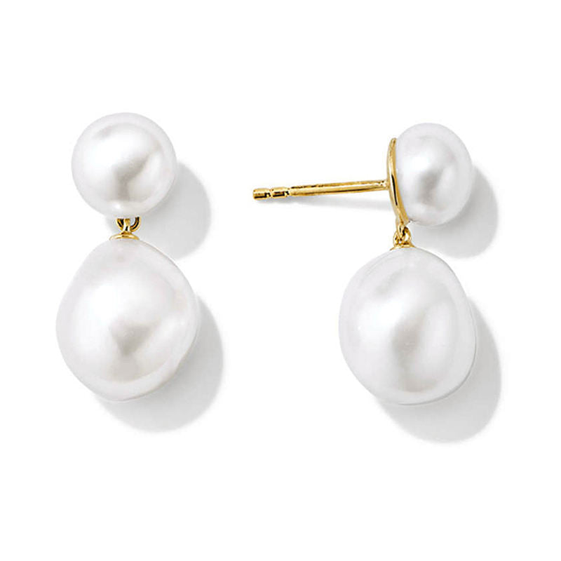 Aurelia Baroque Pearl Drop Earrings