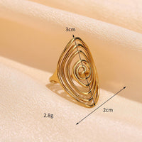 Astra Geometric Line Ring