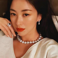 Lustrous Shell Pearl Necklace