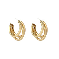 Butterfly Hoop Earrings