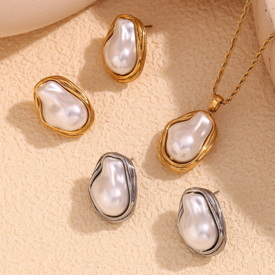 Aurelia Baroque Pearl Jewelry Set