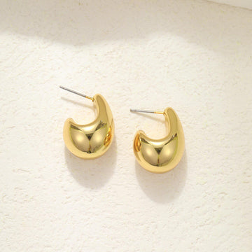 Dome Drop Earrings