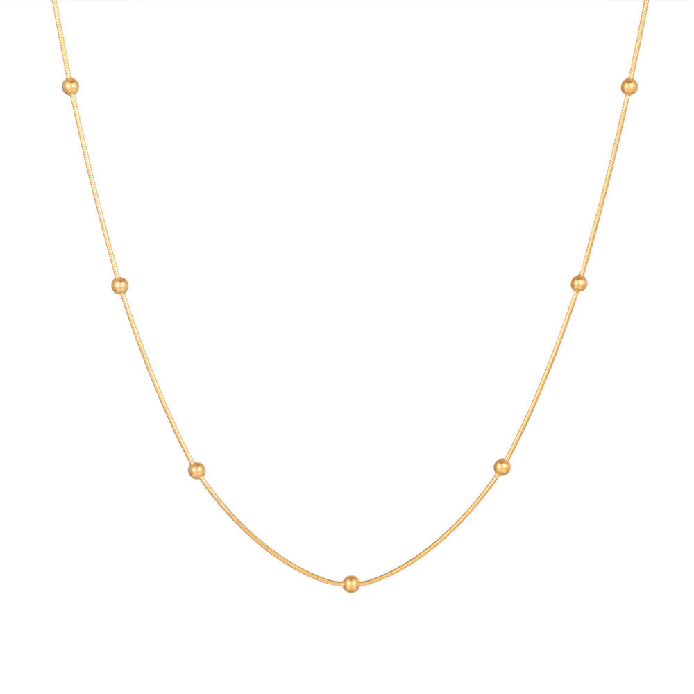 Layered Pearl Necklace Set