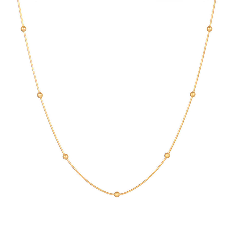 Layered Pearl Necklace Set